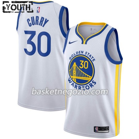 Canotte Bambino Golden State Warriors Stephen Curry 30 2019-20 Nike Association Edition Swingman